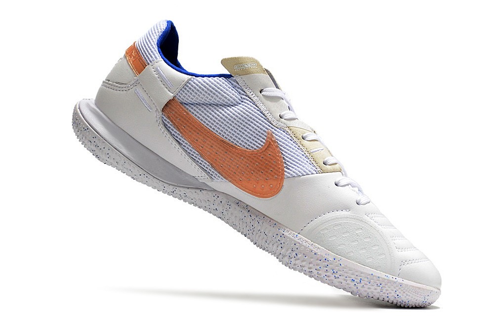 Nike Streetgato IC Indoor Small Sided - White/Metallic Gold/Hyper Royal