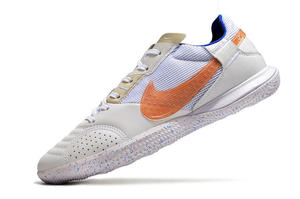 Nike Streetgato IC Indoor Small Sided - White/Metallic Gold/Hyper Royal