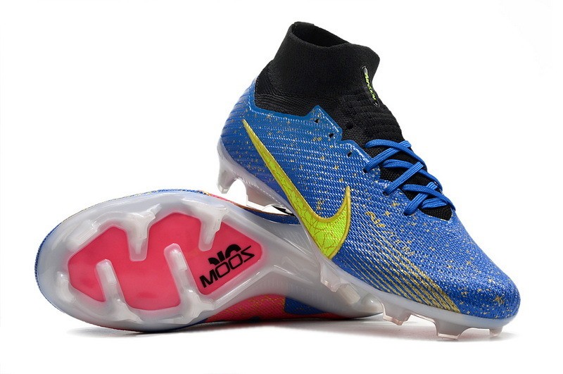 Nike Air Zoom Mercurial Superfly 9 Elite FG - Blue/Pink/Yellow