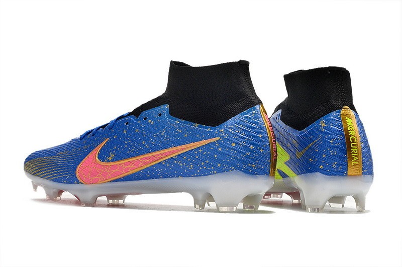 Nike Air Zoom Mercurial Superfly 9 Elite FG - Blue/Pink/Yellow