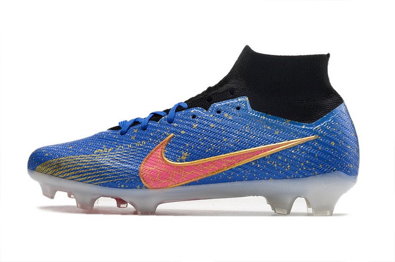 Nike Air Zoom Mercurial Superfly 9 Elite FG - Blue/Pink/Yellow