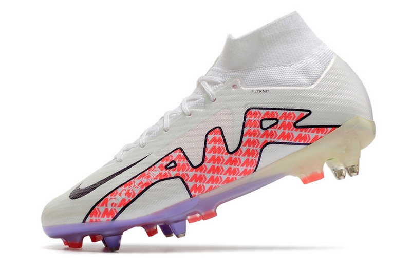 Nike Air Zoom Mercurial Superfly 9 Elite SG Anti Clog Disruption - White/Off Noir