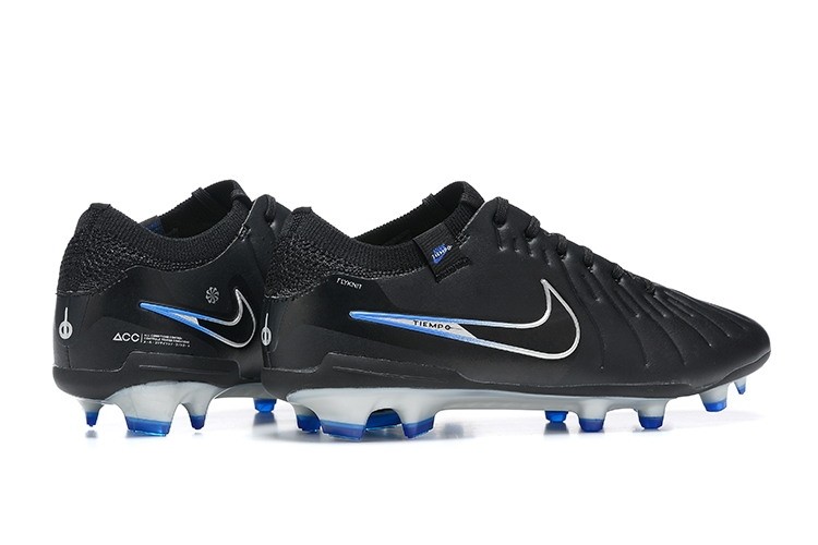 Nike Tiempo Legend 10 Elite FG Shadow - Black/Hyper Royal/Chrome