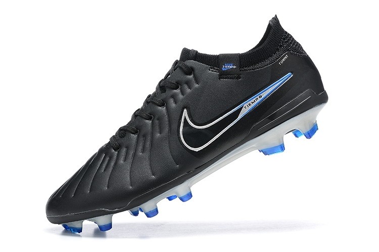 Nike Tiempo Legend 10 Elite FG Shadow - Black/Hyper Royal/Chrome