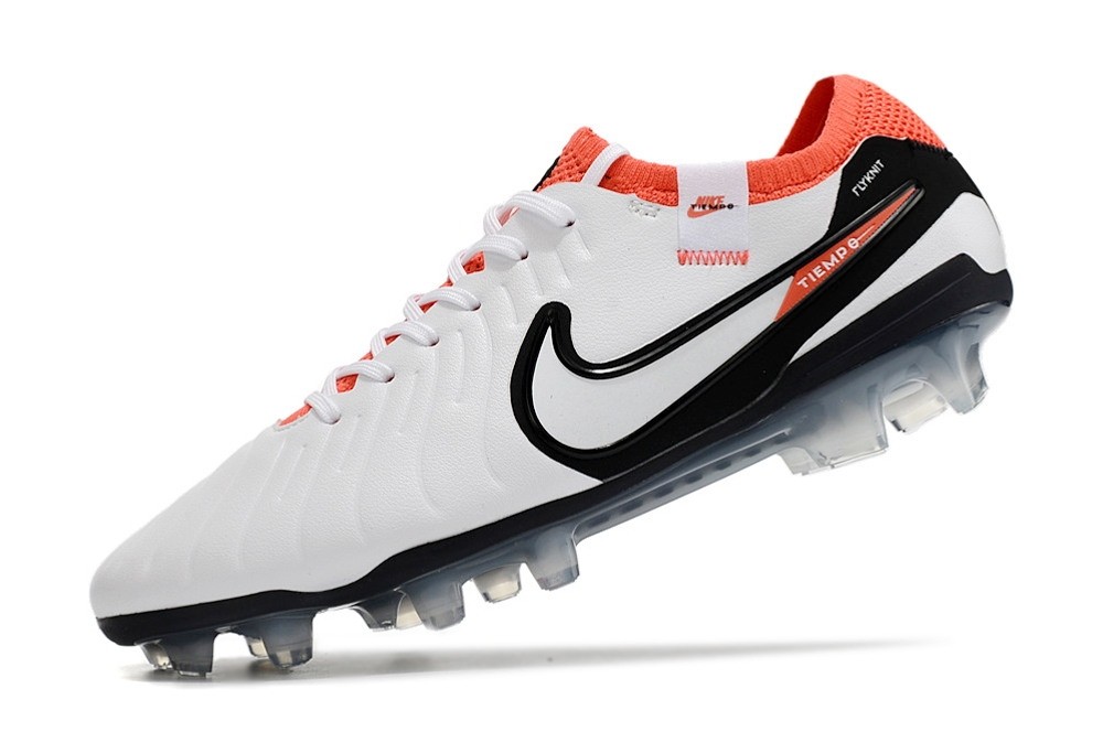 Nike Tiempo Legend 10 Elite FG - White/Bright Crimson/Black