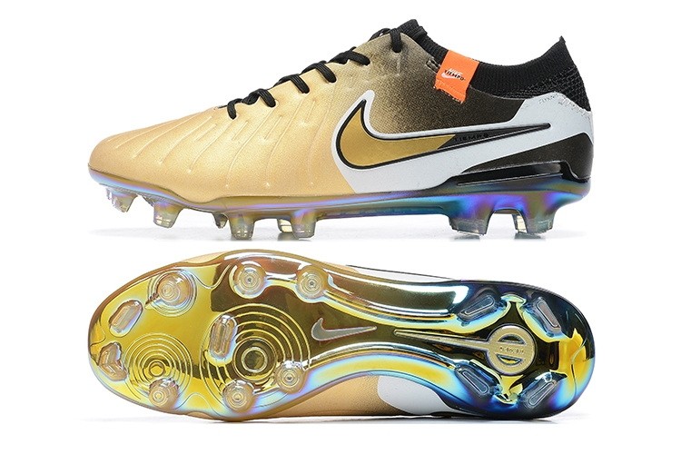 Nike Tiempo Legend 10 Elite FG Golden Touch - Metallic Gold Silk/Black
