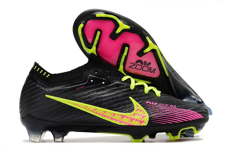 Nike Air Zoom Mercurial Vapor 15 Elite FG - Black/Pink/Yellow
