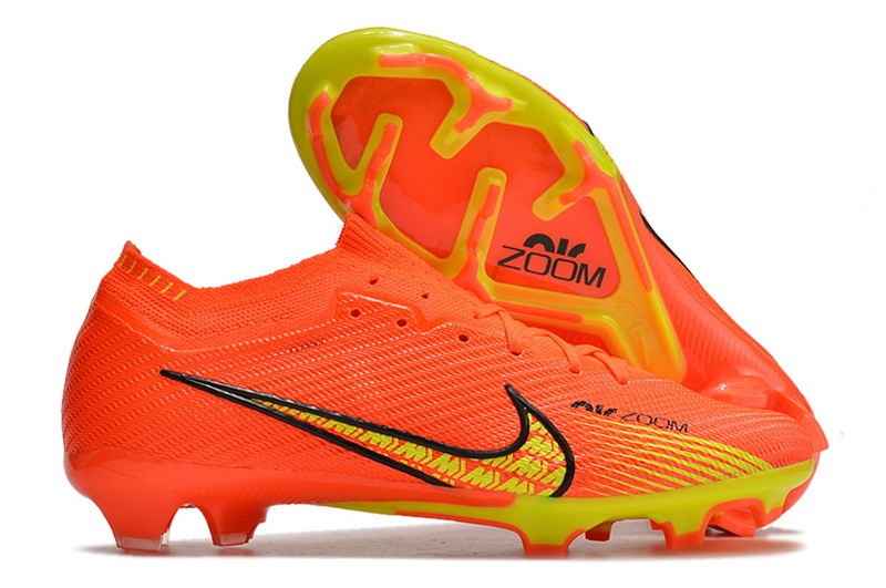 Nike Air Zoom Mercurial Vapor 15 Elite FG - Red/Yellow/Red