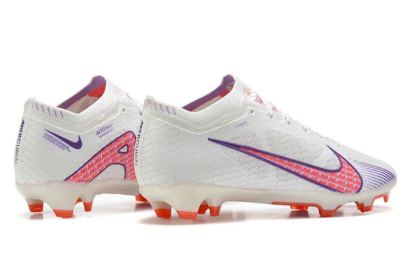 Nike Air Zoom Mercurial Vapor 15 Elite FG - White/Purple/Red