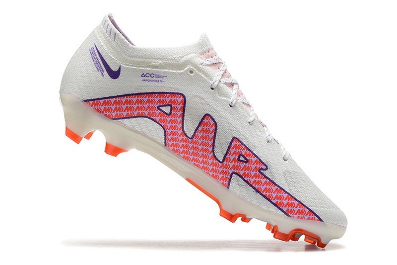 Nike Air Zoom Mercurial Vapor 15 Elite FG - White/Purple/Red