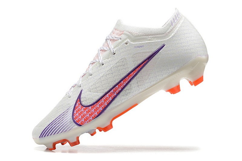 Nike Air Zoom Mercurial Vapor 15 Elite FG - White/Purple/Red