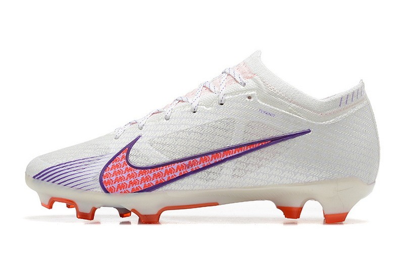 Nike Air Zoom Mercurial Vapor 15 Elite FG - White/Purple/Red