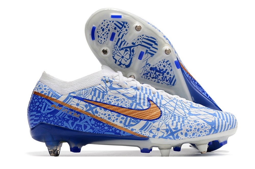 Nike Air Zoom Mercurial Vapor 15 Elite Metal Studs SG CR7 - Blue/White