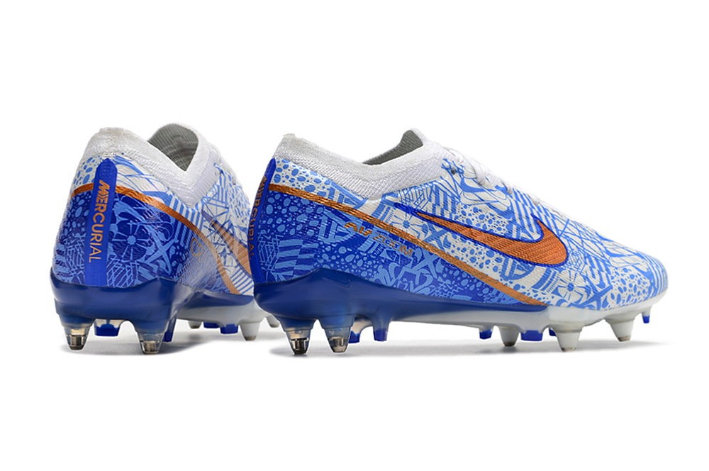Nike Air Zoom Mercurial Vapor 15 Elite Metal Studs SG CR7 - Blue/White