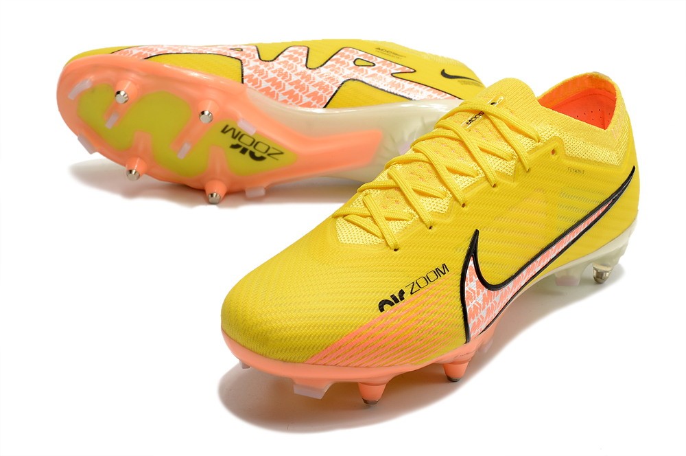Nike Air Zoom Mercurial Vapor 15 Elite Metal Studs SG Lucent - Yellow Strike