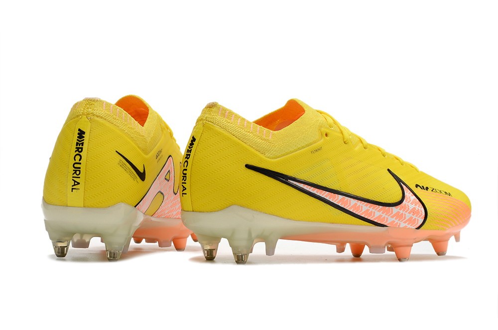 Nike Air Zoom Mercurial Vapor 15 Elite Metal Studs SG Lucent - Yellow Strike