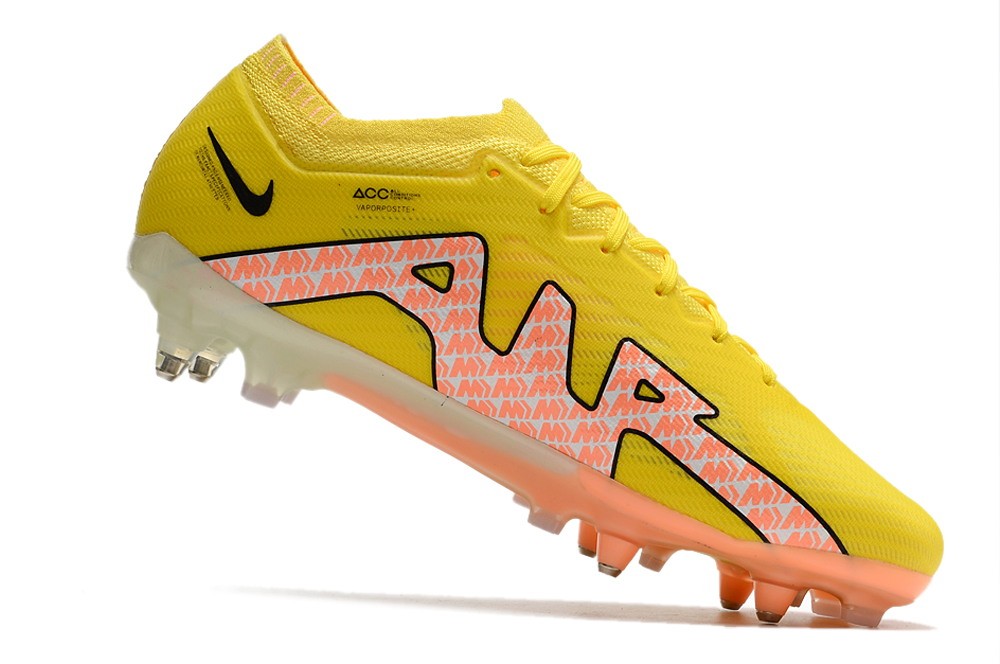 Nike Air Zoom Mercurial Vapor 15 Elite Metal Studs SG Lucent - Yellow Strike