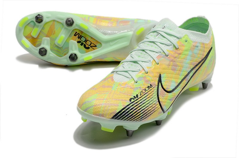 Nike Air Zoom Mercurial Vapor 15 Elite SG Removable Studs Bonded - Barely Green