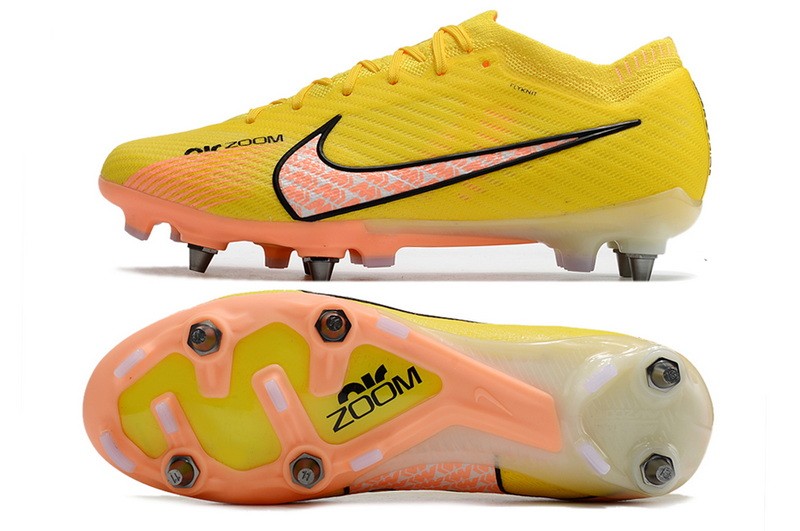 Nike Air Zoom Mercurial Vapor 15 Elite SG Removable Studs Lucent - Yellow Strike/Sunset Glow