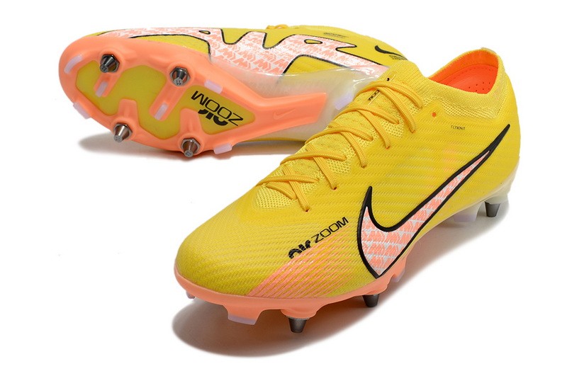 Nike Air Zoom Mercurial Vapor 15 Elite SG Removable Studs Lucent - Yellow Strike/Sunset Glow