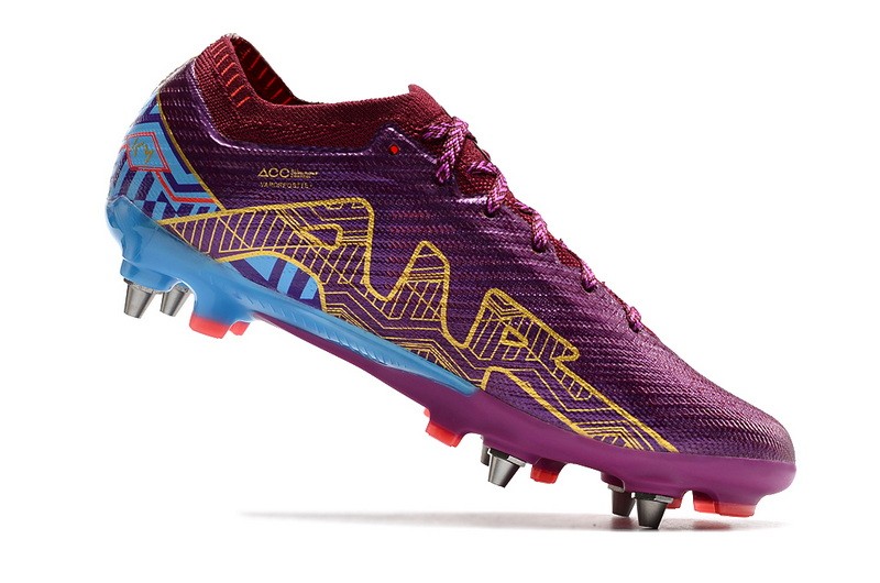 Nike Air Zoom Mercurial Vapor 15 Elite SG Removable Studs Mbappe - Dark Beetroot/Metallic Vivid Gold
