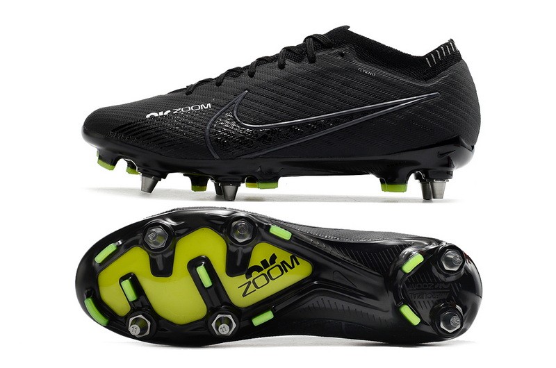Nike Air Zoom Mercurial Vapor 15 Elite SG Removable Studs Shadow - Black/Dark Smoke Grey/Volt