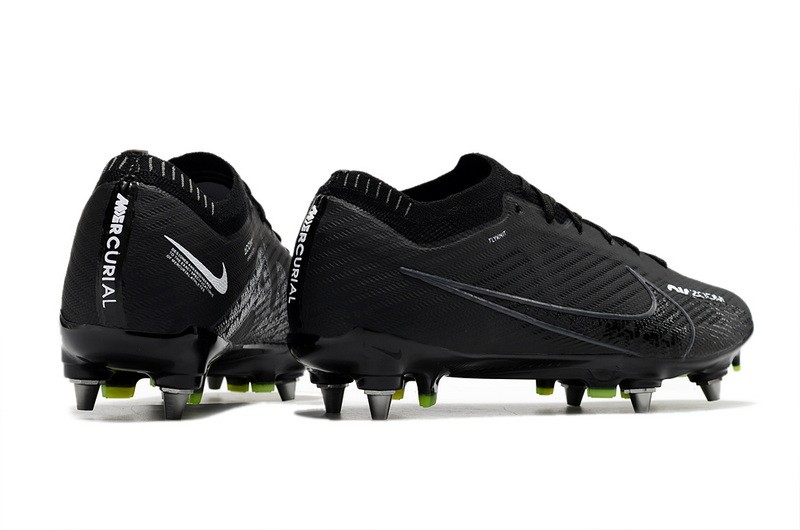 Nike Air Zoom Mercurial Vapor 15 Elite SG Removable Studs Shadow - Black/Dark Smoke Grey/Volt