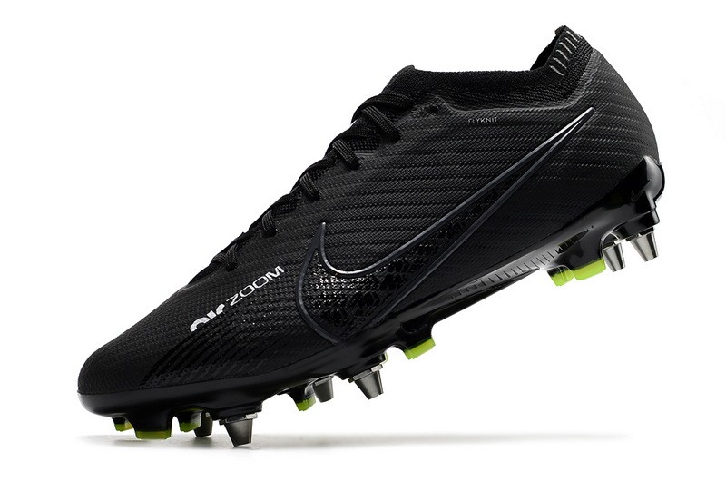 Nike Air Zoom Mercurial Vapor 15 Elite SG Removable Studs Shadow - Black/Dark Smoke Grey/Volt