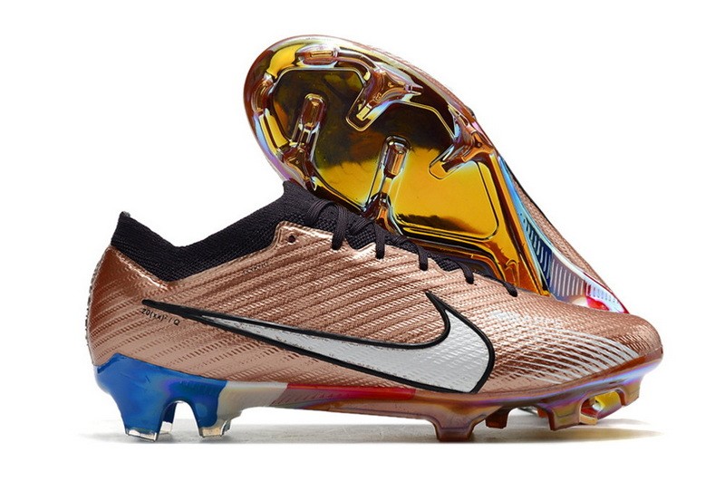 Nike Air Zoom Mercurial Vapor 15 Elite FG Mbappe Generation - Metallic Copper/Black