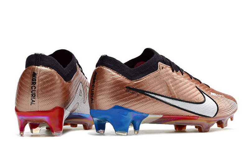 Nike Air Zoom Mercurial Vapor 15 Elite FG Mbappe Generation - Metallic Copper/Black