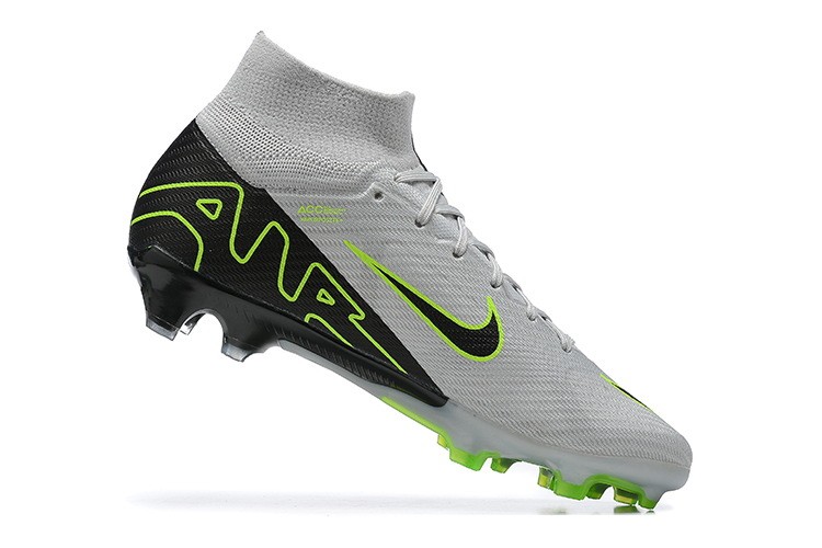 Nike Zoom Mercurial Superfly 9 Elite FG - Atmosphere Grey/Black/Green