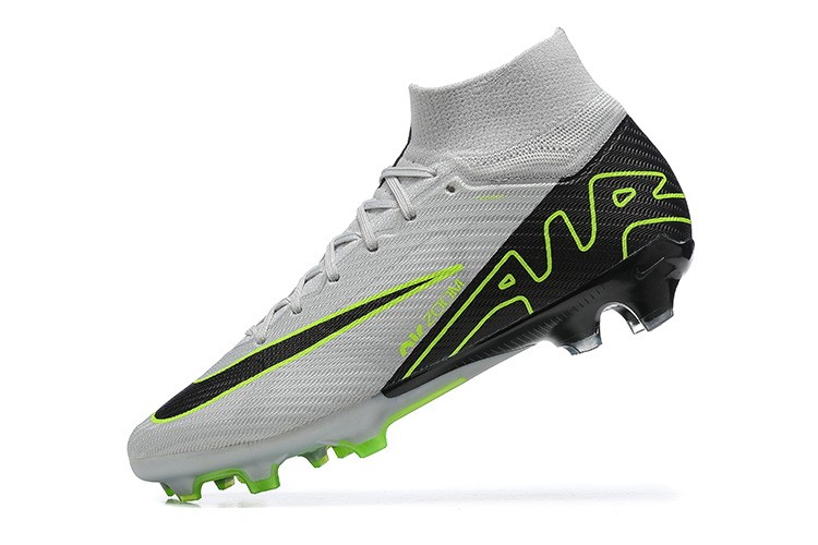 Nike Zoom Mercurial Superfly 9 Elite FG - Atmosphere Grey/Black/Green