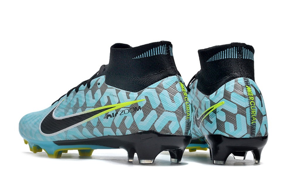 Nike Zoom Mercurial Superfly 9 Elite FG - Ice Blue/Black/Yellow Strike