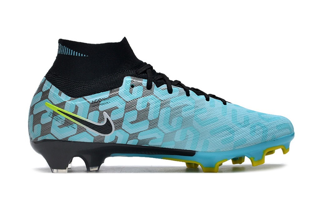 Nike Zoom Mercurial Superfly 9 Elite FG - Ice Blue/Black/Yellow Strike
