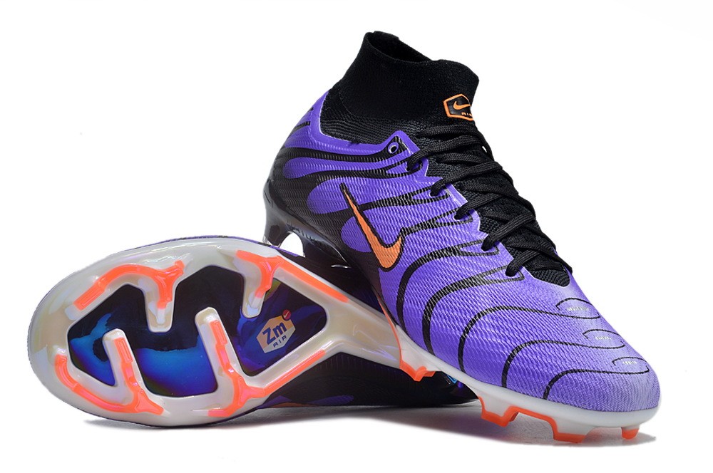 Nike Zoom Mercurial Air Max Plus Pack Superfly 9 FG - Purple/Black/Orange