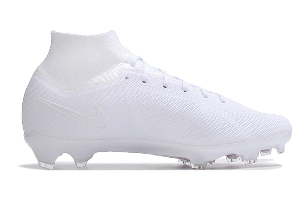 Nike Zoom Mercurial Superfly 9 Elite FG - White/White/Purple