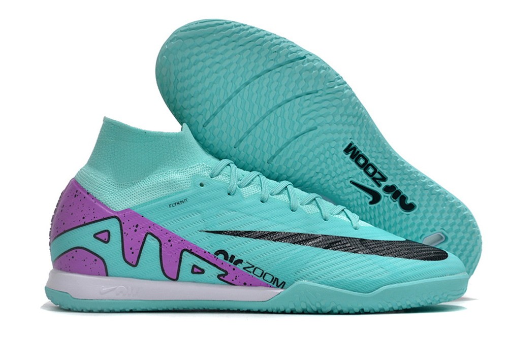 Nike Zoom Mercurial Superfly 9 Elite IC Indoor Peak Ready - Blue/Purple/Black