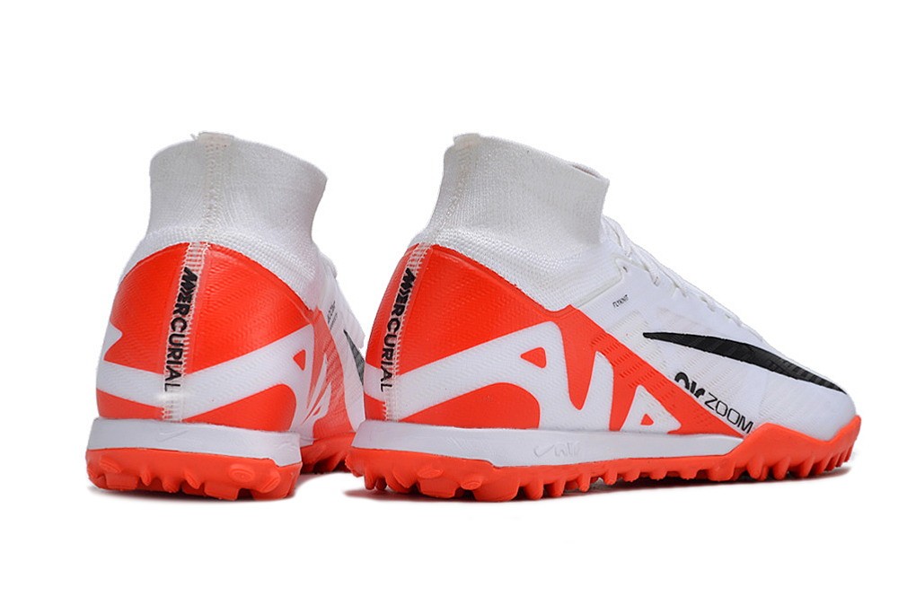 Nike Zoom Mercurial Superfly 9 Elite TF Turf Ready Pack - White/Red/Black