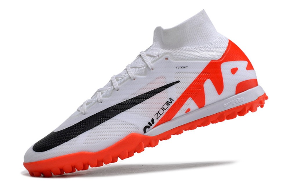 Nike Zoom Mercurial Superfly 9 Elite TF Turf Ready Pack - White/Red/Black