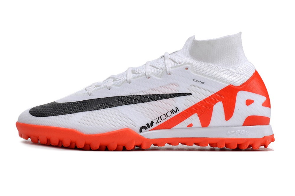 Nike Zoom Mercurial Superfly 9 Elite TF Turf Ready Pack - White/Red/Black
