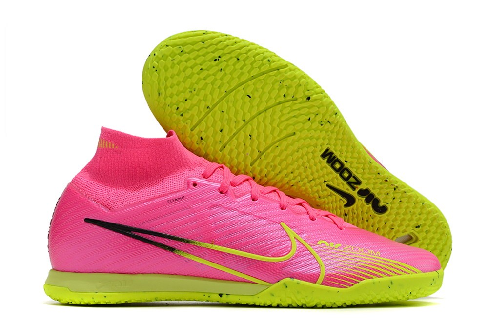 Nike Zoom Mercurial Superfly 9 IC Indoor - Volt/Pink