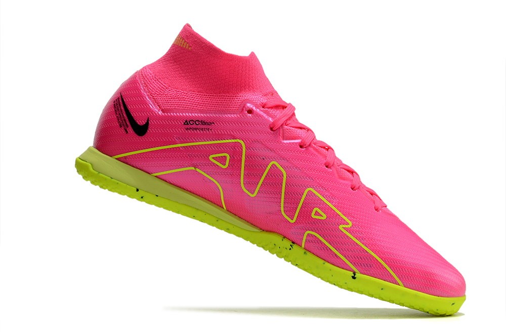 Nike Zoom Mercurial Superfly 9 IC Indoor - Volt/Pink