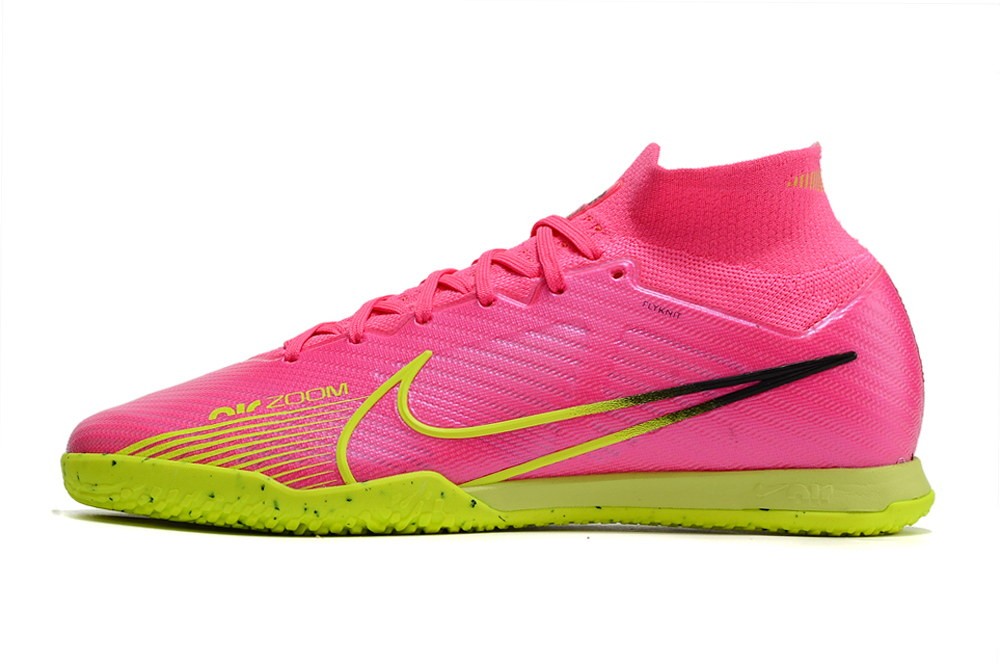 Nike Zoom Mercurial Superfly 9 IC Indoor - Volt/Pink