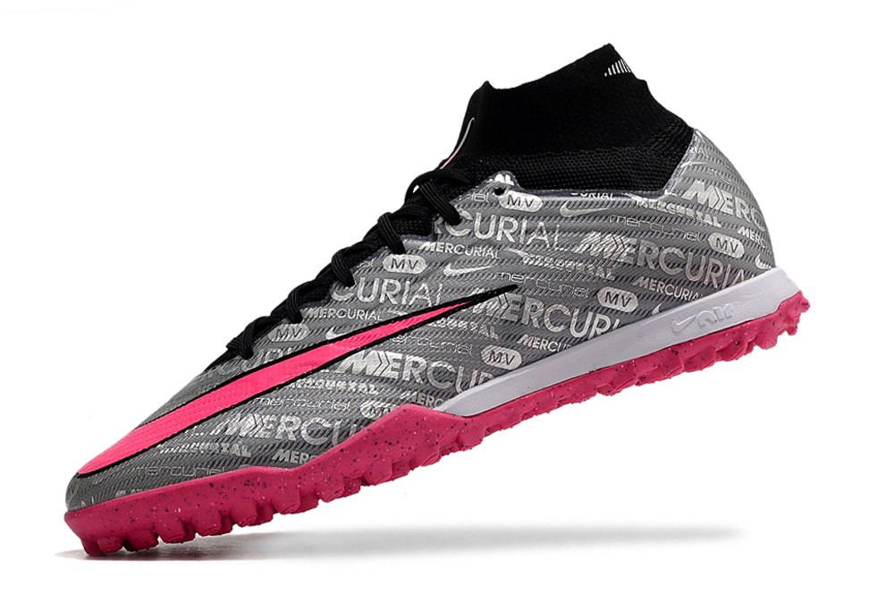 Nike Zoom Mercurial Superfly 9 Pro XXV TF - Silver/Pink