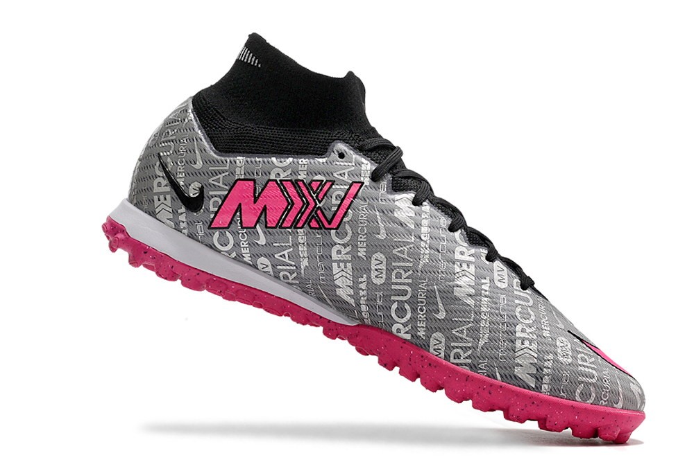 Nike Zoom Mercurial Superfly 9 Pro XXV TF - Silver/Pink