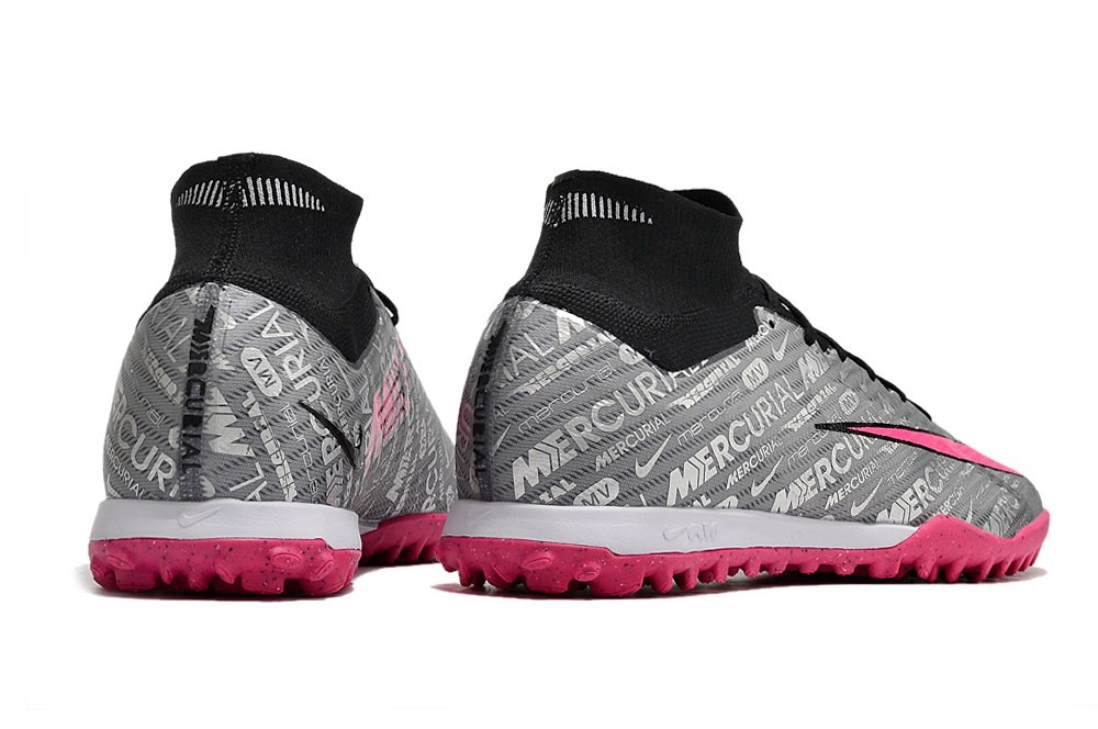 Nike Zoom Mercurial Superfly 9 Pro XXV TF - Silver/Pink