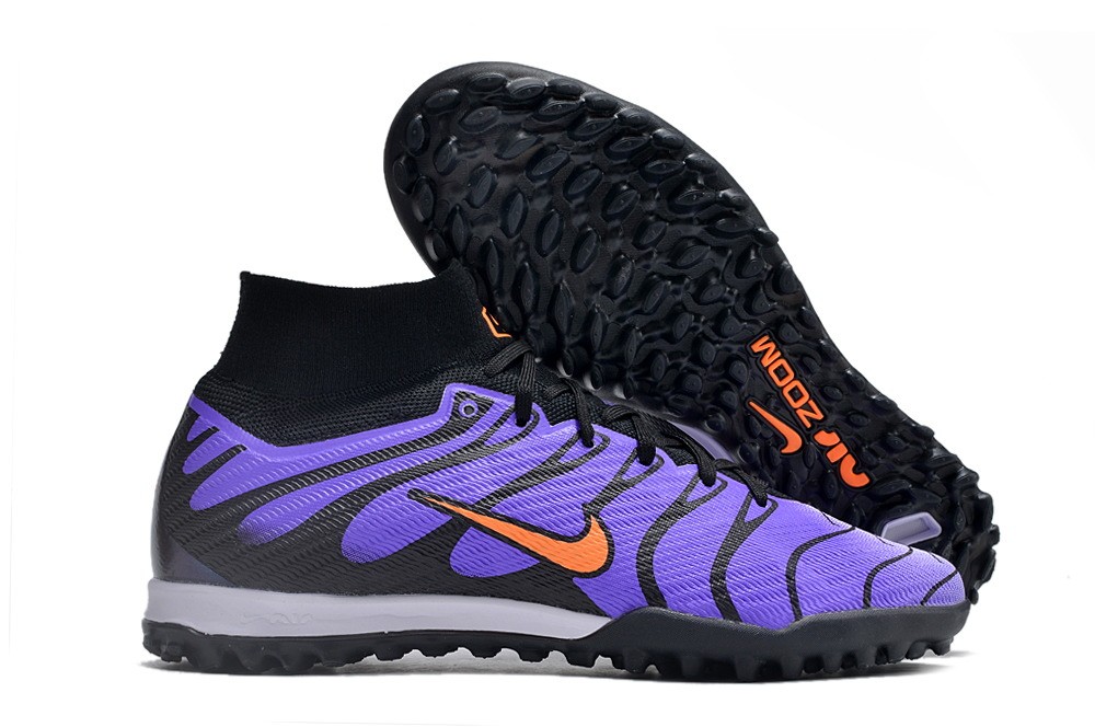 Nike Zoom Mercurial Superfly 9 TN Concept Elite TF Turf - Purple/Orange