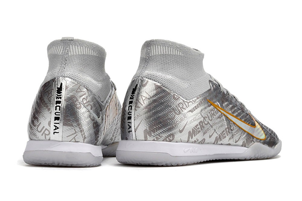 Nike Zoom Mercurial Superfly 9 XXV SE IC Indoor - Metallic Silver