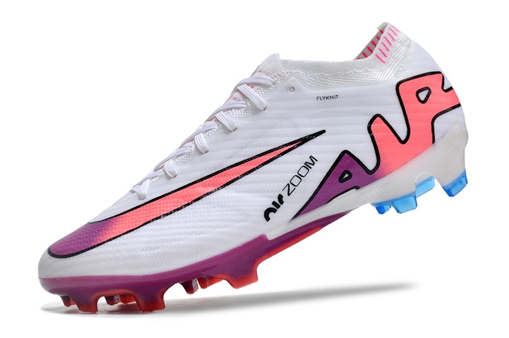 Nike Zoom Mercurial Vapor 15 Elite FG - White/Flash Crimson