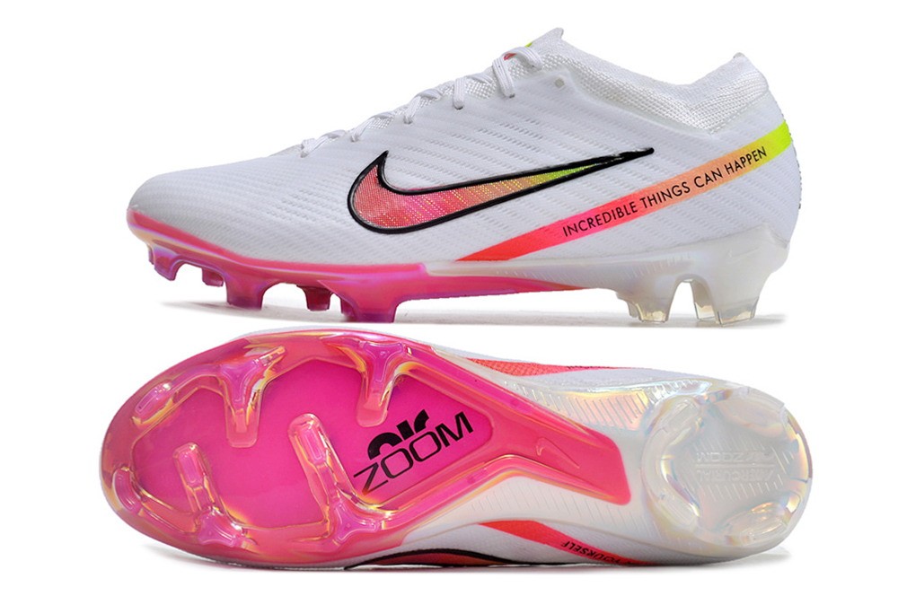 Nike Zoom Mercurial Vapor 15 Elite FG Marcus Rashford - White/Pink